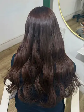 ロング カラー Ria🌙*ﾟ 艶カラーのヘアスタイル