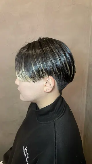 ショート ショートヘア特化/ 貴田沙知のヘアスタイル