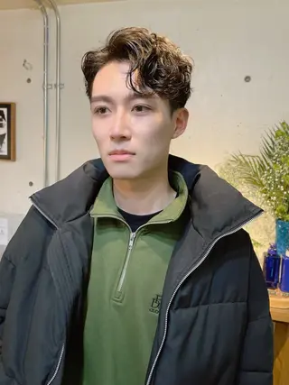 パーマ YUKI 新宿 カット/パーマのヘアスタイル