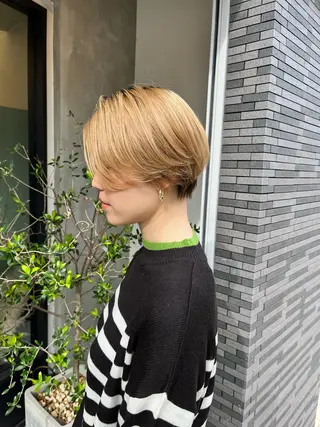 ショート 鈴村祐也/ショート /縮毛矯正のヘアスタイル