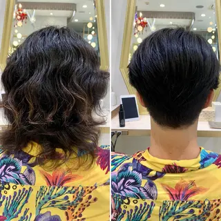 ショート カラー パーマ ヘアアレンジ メンズ キッズ ネイル マツエク・マツパ アイブロウ 《褒められる》 透明感カラー/小嶋のヘアスタイル