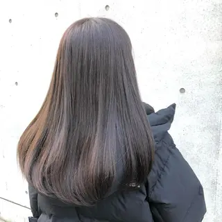 ロング カラー ヘアアレンジ 🤍清楚系 韓国レイヤー🤍拓朗のヘアスタイル