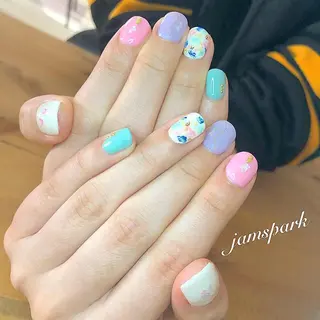 ネイル jamspark ✨のネイルデザイン