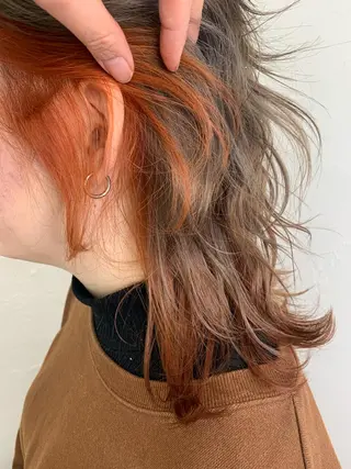 ミディアム カラー ALO art hair所属・  AYARIのヘアスタイル