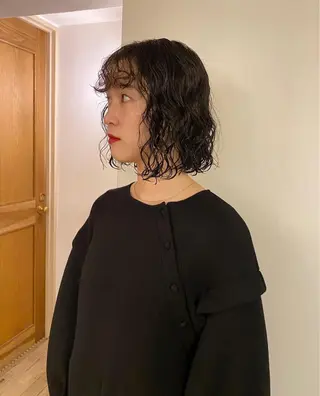 ミディアム パーマ 原宿/ケパーマ 🧺ユウマのヘアスタイル