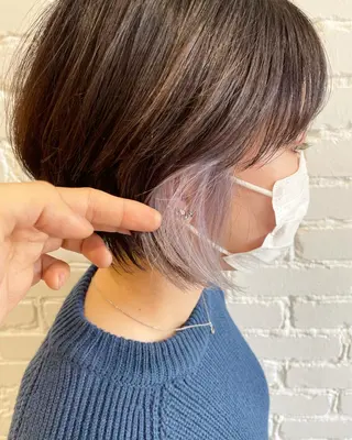 ショート カラー 韓国ヘア⭐️石原 宏武⭐️のヘアスタイル