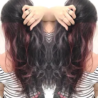 ロング カラー MiL所属・✨ハイトーン✨ 濱田知孝のヘアスタイル