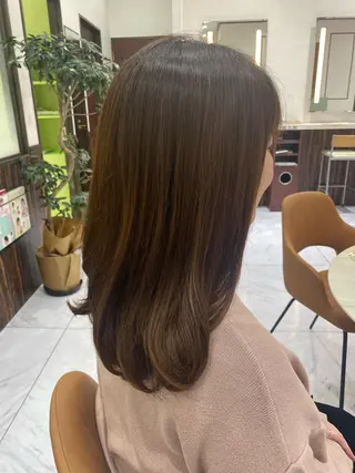 ロング 宮澤 美幸のヘアスタイル