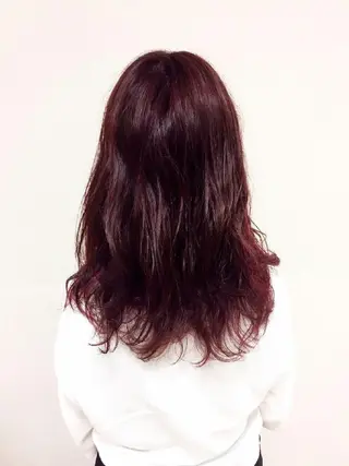 ミディアム セミロング カラー 【Sweep】おじま のぞみのヘアスタイル