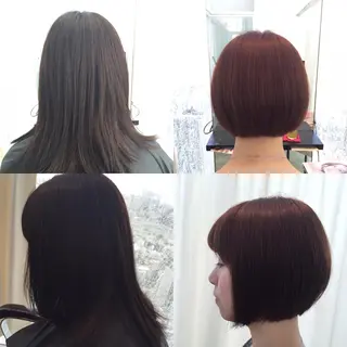 ショート ミディアム セミロング カラー Re:ta KANZOのヘアスタイル