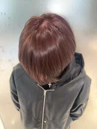 ショート ハイトーン/ネイル カナコ🫧のヘアスタイル