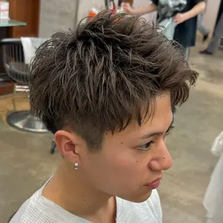 カラー メンズ 渋谷メンズ特化 佐橋世奈のヘアスタイル