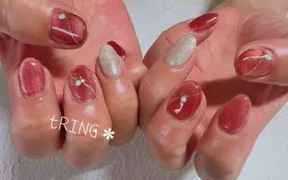 ネイル tRING＊ しいの木台のネイルデザイン