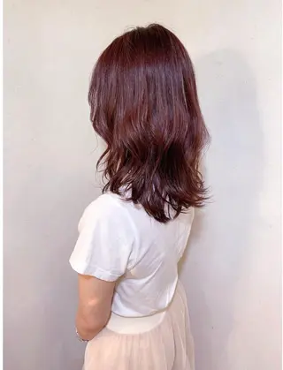 セミロング Hair Make GARDENのヘアスタイル