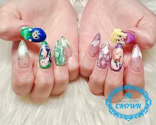 ネイル CROWN プライベートサロンのネイルデザイン