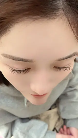 パーマ ゆり❤️愛.ラッシュ AURAのマツエク・マツパデザイン