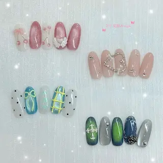 ネイル Purasia高橋✧ マグ/地雷/Y2Kのネイルデザイン