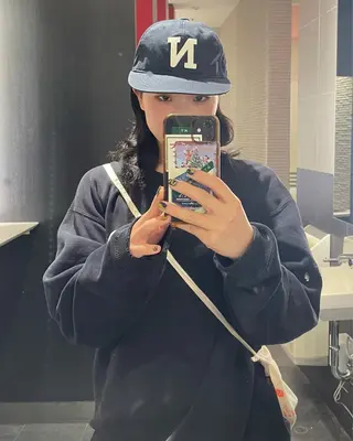 セミロング デザインパーマ/ 艶カラー/ボブのヘアスタイル