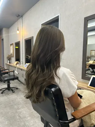 ロング カラー いなみね はるきのヘアスタイル