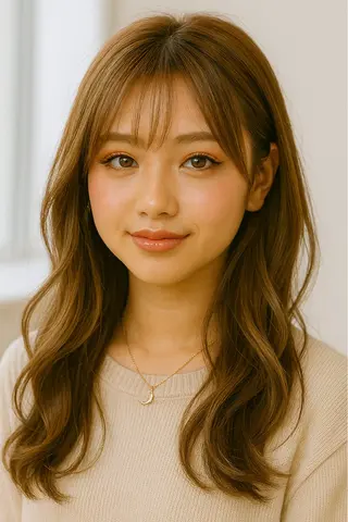 セミロング lico×little札幌駅前所属・ツシマ ユウキのヘアスタイル