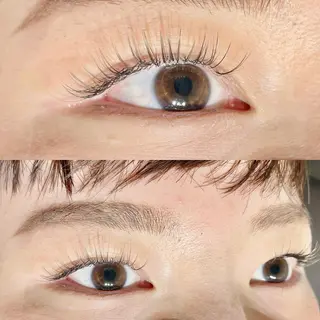 マツエク・マツパ Aim NAIL&EYELASH.BROW立花店所属・Aim立花店 Mihoのマツエク・マツパデザイン