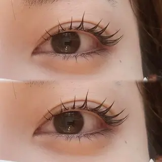 マツエク・マツパ Aimi /似合わせ 束感まつげ🖤のマツエク・マツパデザイン