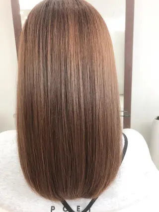 セミロング 小林 伊織のヘアスタイル