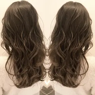 ロング カラー シールエクステ⭐️ オオミタクヤのヘアスタイル