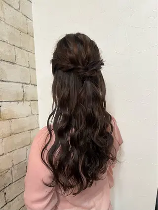 ロング Haruka髪質改善 ヘアセット♡のヘアスタイル