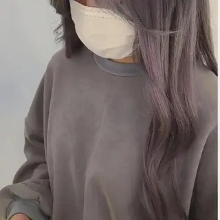 ロング 西田 理沙のヘアスタイル