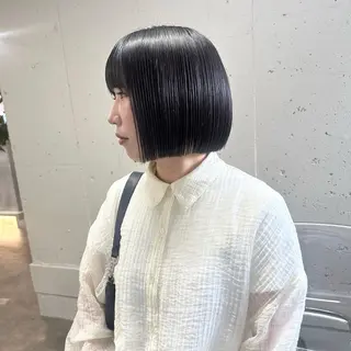 ショート ハッシュカット🎀 レイヤーカットのヘアスタイル