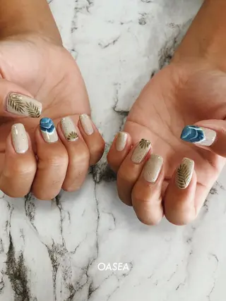 ネイル 🌞💜 KAORI 🌴のネイルデザイン