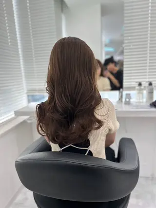 ロング カラー ヘアアレンジ 🎀 yuuka🎀のヘアスタイル