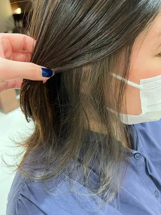 カラー 山崎 和花のヘアスタイル