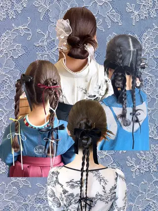 ヘアアレンジ オオタ ユキのヘアスタイル