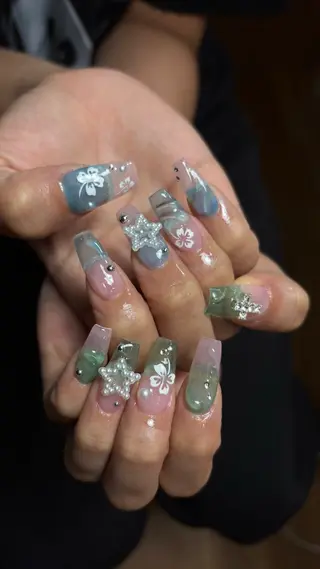 ネイル ⟡.·coco⟡.· 2月予約受付中のネイルデザイン