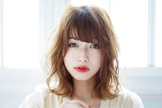 ミディアム カラー パーマ JYUNESU GINZA所属・Manager 川井 崇彦のヘアスタイル