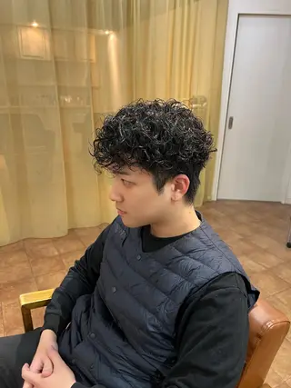パーマ メンズ E 難波店 Rei /メンズのヘアスタイル