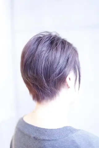 ショート カラー アドミラルYoshi oのヘアスタイル