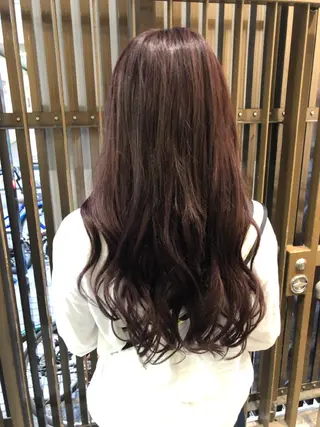 ロング 美髪改善×シールエク ステ/ヨシモトカンジのヘアスタイル