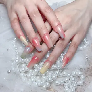 ネイル M🌷nail 長さだし専門店のネイルデザイン