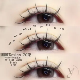 マツエク・マツパ 𝐧𝐞𝐨𝐧新宿 ❤️𝐀𝐲𝐚のマツエク・マツパデザイン