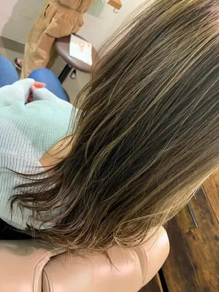 ロング カラー ヘアアレンジ 指名支持率NO.1 スタイリストのヘアスタイル