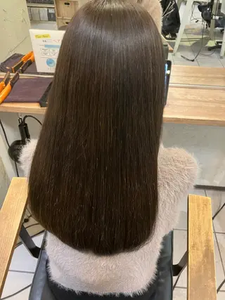 ロング カラー パーマ 髪質改善満足度NO1 山下のヘアスタイル