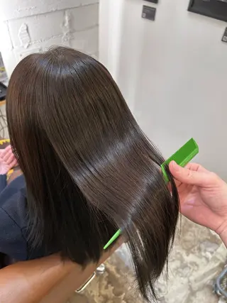 カラー AMBERGLEAM Hair&Cloth Yoga所属・Ryo☘縮毛矯正/ メンズ/ブリーチ/のヘアスタイル