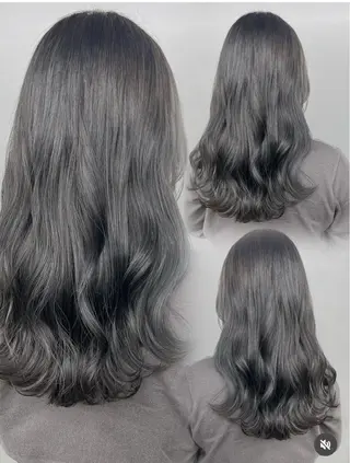 カラー 透明感カラー グレージュ/あいのヘアスタイル