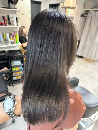 セミロング ✨透明感カラー 恵比寿HAYATO✨のヘアスタイル