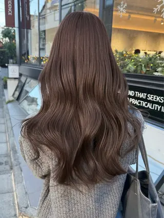 ロング カラー 【表参道】レイヤー/ 透明感/Wcolorのヘアスタイル