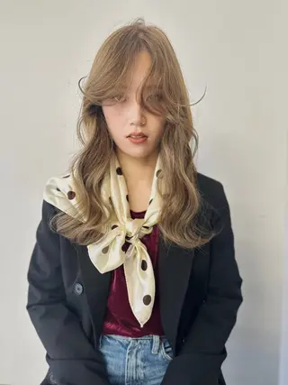 ロング カラー lelu所属・lelu / 佐々木のヘアスタイル