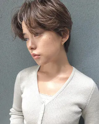 ショート パーマ PALAN K-Beauty SHINJUKU所属・“ミニモ最高評価獲得 “代表"Kohei"のヘアスタイル